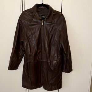 Brown Nordstrom Leather Jacket